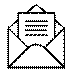 Open envelope outline